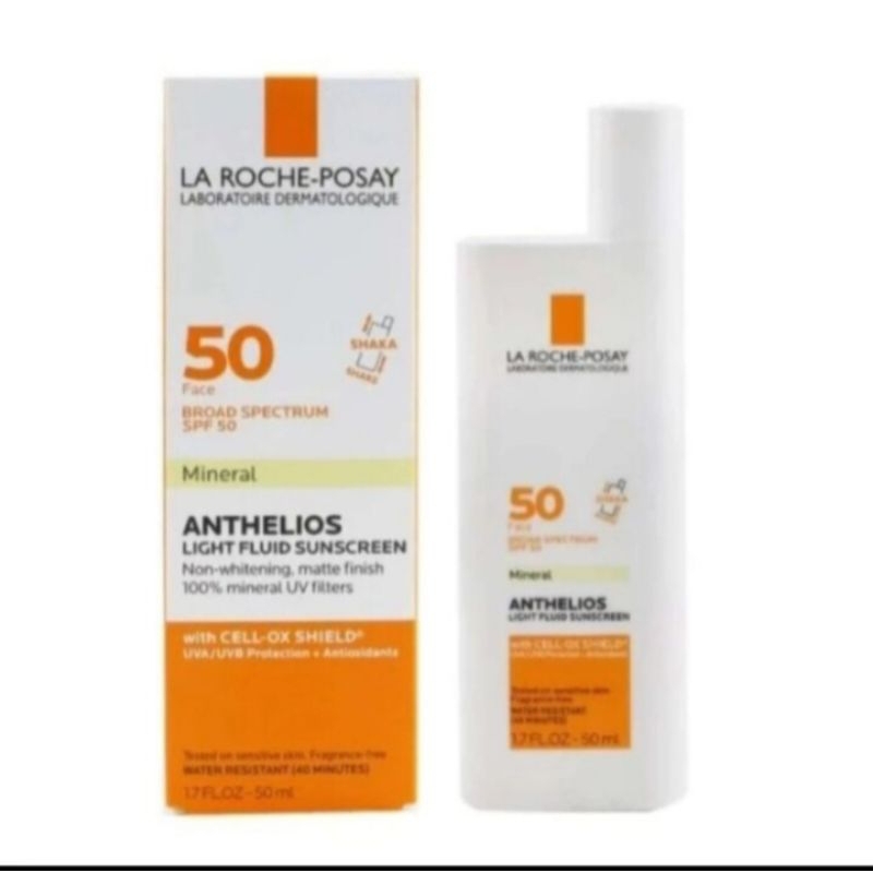 la roche posay anthelios SPF 50 mineral light fluid sunscreen 50.ml