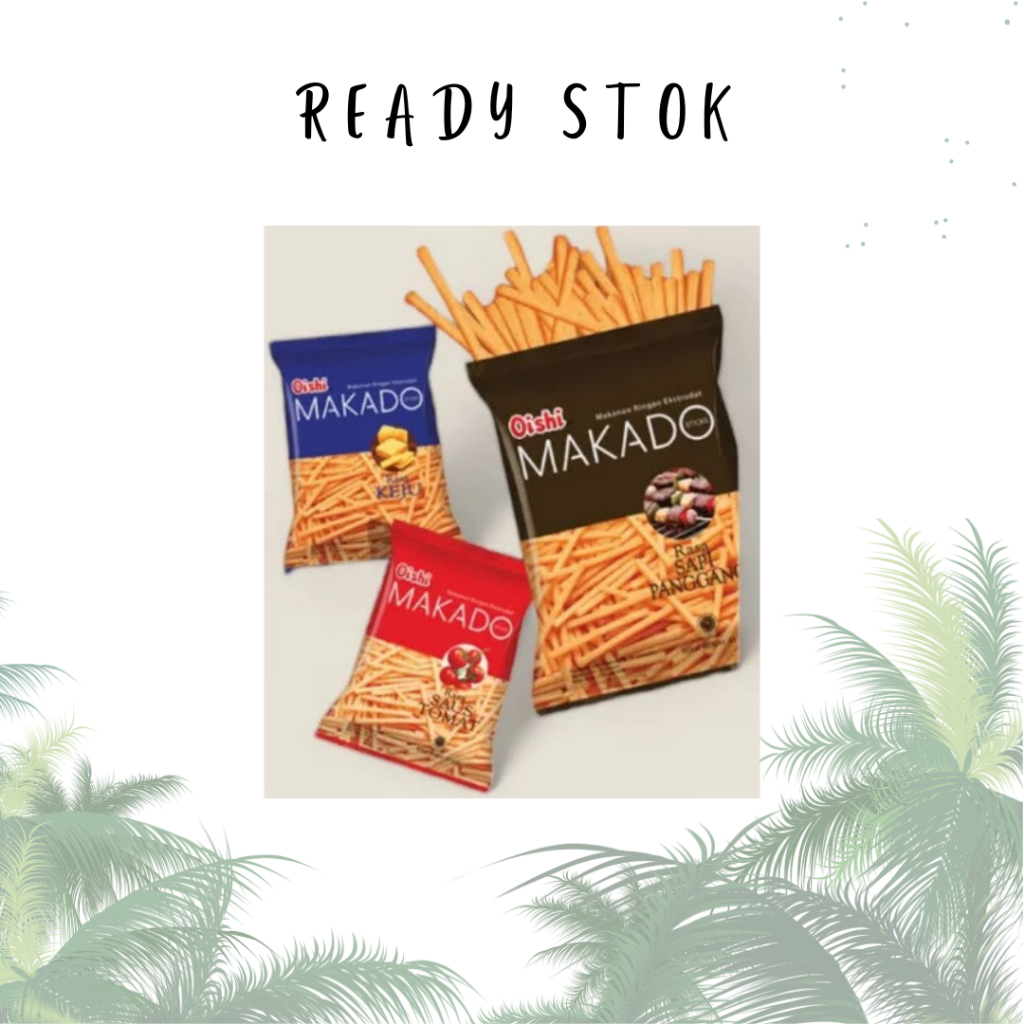 

Oishi Stick Snack Makado Rasa Keju | Sapi Panggang 60gr (PCS)