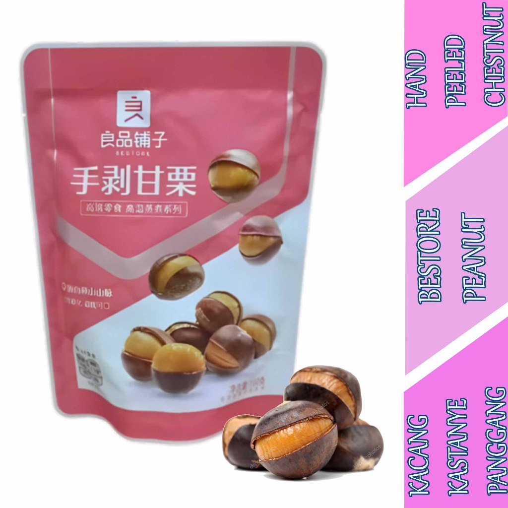 

Hand Peeled Chestnut - Bestore - Kacang Kastanye Panggang - 100gr