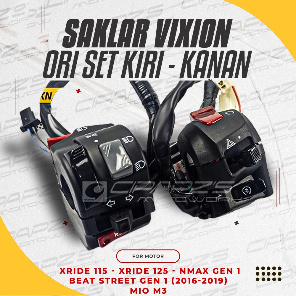 Saklar Kanan Kiri X-Ride / Saklar Kanan Kiri Beat Street / Saklar Kanan Kiri Mio M3 / Saklar Kanan K