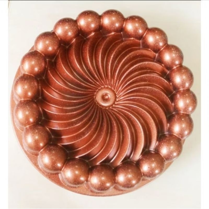 Loyang Sultan Charlotte Marmer Cake Marble Coating