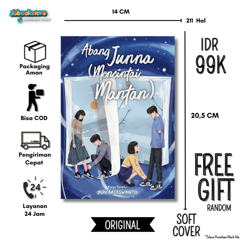 Novel Abang Junna : Mencintai Mantan - Novaasiswanto