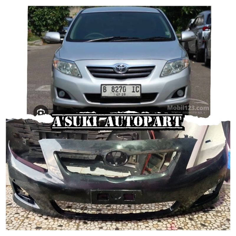 bumper bemper depan altis 2008