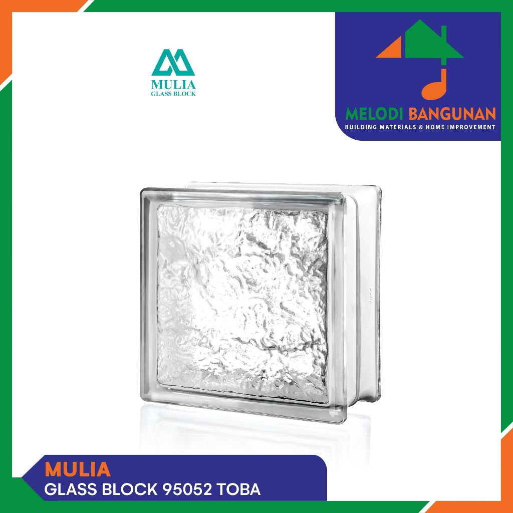 Mulia - Glass Block + Gelas Blok Toba 95052