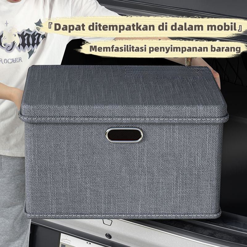 Asrama + Rumah Storage Box Dan Tutup Berkapasitas Besar - Container Box Asrama Dapat Dilipat -