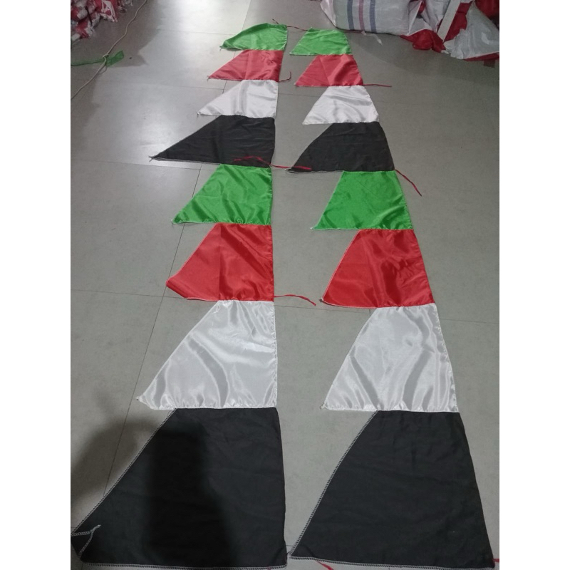 bendera umbul umbul Palestina panjang 2,7 meter