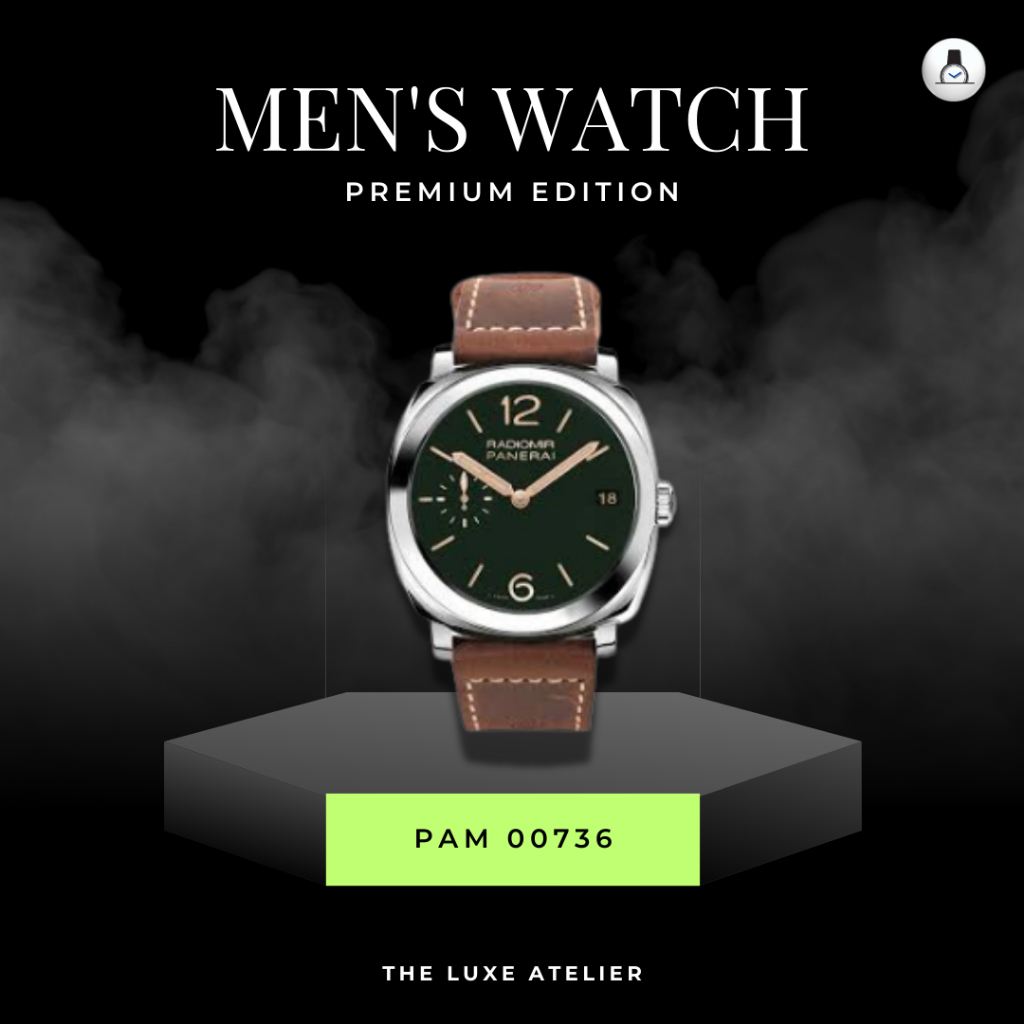 LUXURY MAN WATCH/JAM TANGAN MEWAH PRIA PANERAI RADIOMIR PANE PAM 00736