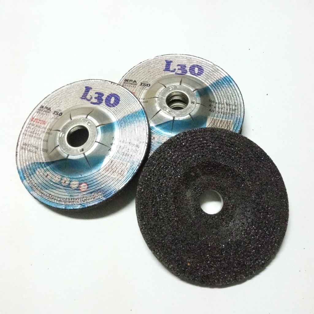 Batu Gerinda 4 in L30 Poles 100 X 6 Mata Asah Grinding Wheel 4" ukuran 4inch tebal 6mm
