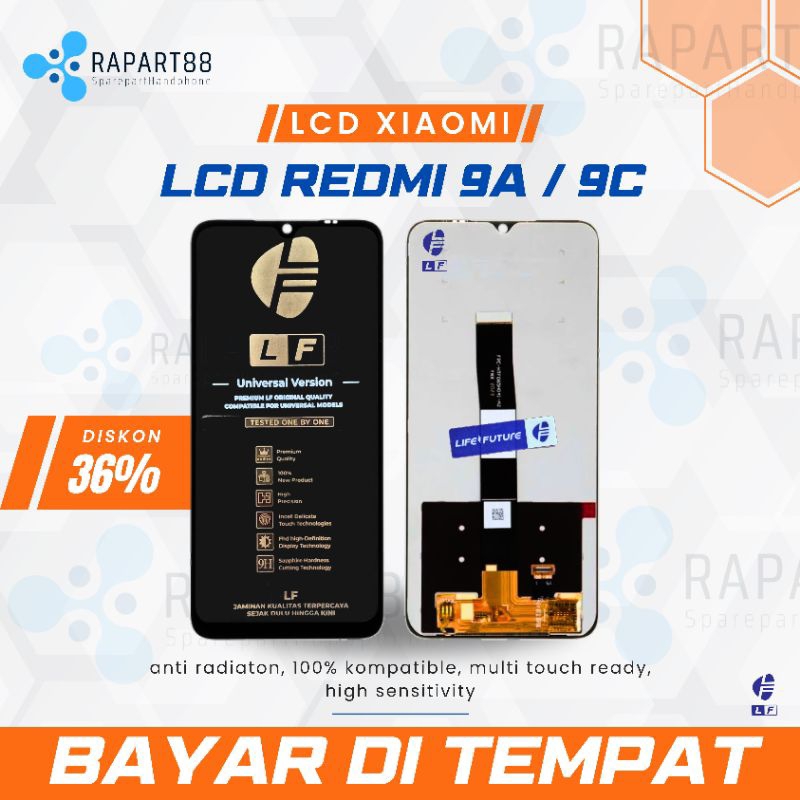 Lcd Xiaomi Redmi 9A / 9C Original Life Future kualitas terbaik