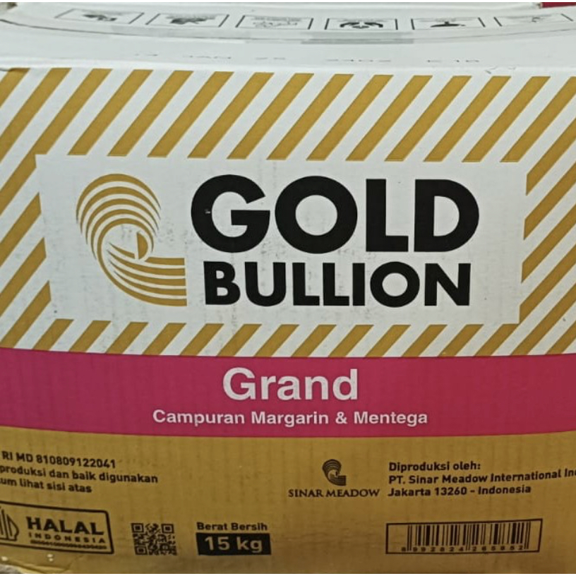 

Gold Bullion Grand Butter 15 kg