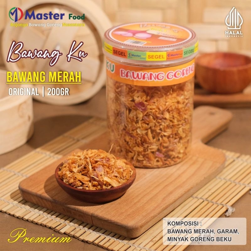 

Bawang Ku Idola Master Food Bawang Goreng Original Premium 200gr