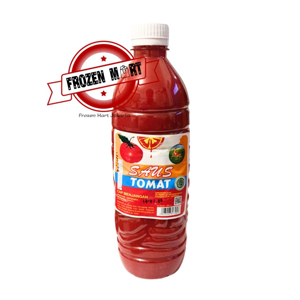 

Saus Tomat CAP MENJANGAN / Tomato Sauce / Saos Tomat HALAL 600Ml