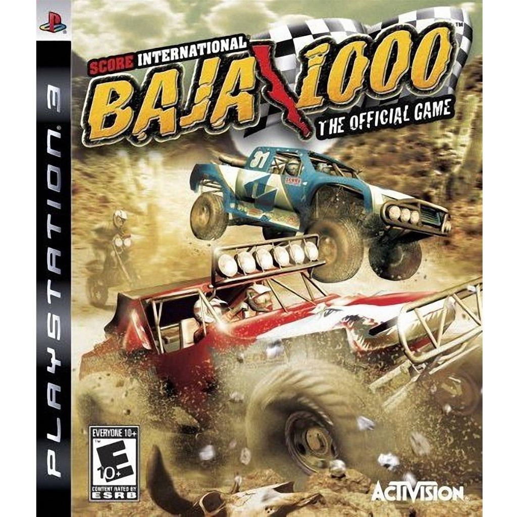 DVD Kaset Game PS3 PKG Multiman HEN Score International Baja 1000