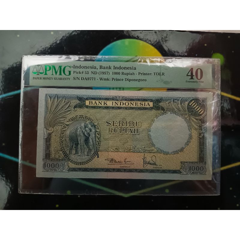 1000 Gajah Seri Hewan PMG Score 40