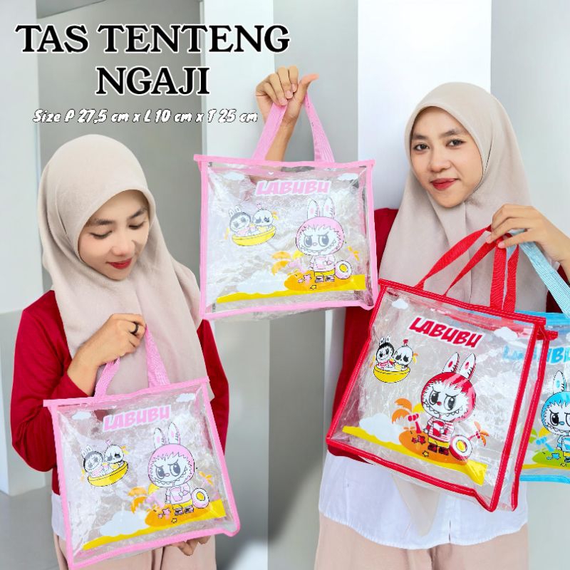 

TAS NGAJI/TAS SOUVENIR ULTAH MOTIF SWEET LOVE SERBAGUNA