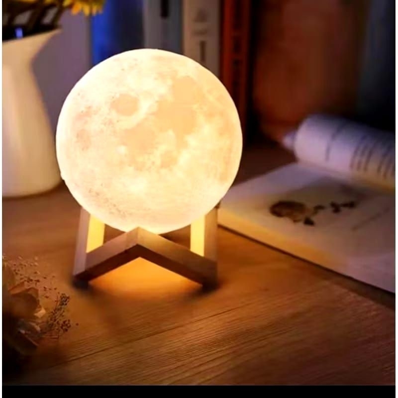 COD OB-Lampu Tidur Bulan Aesthetic MoonLight Lampu tidur