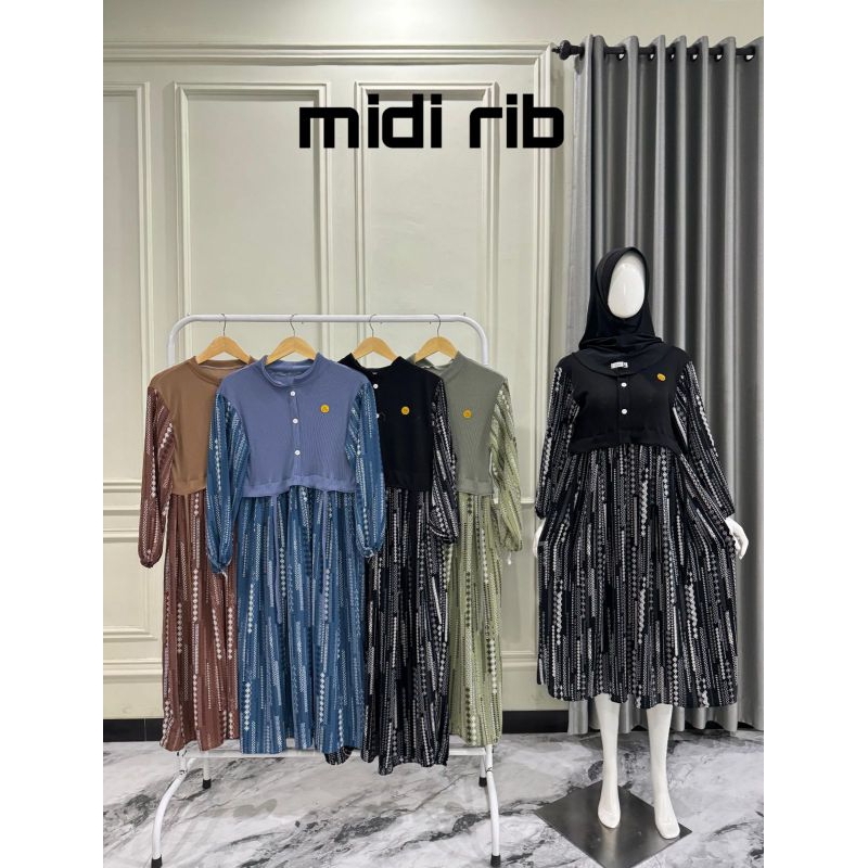 GAMIS MIDI DRESS SALUR