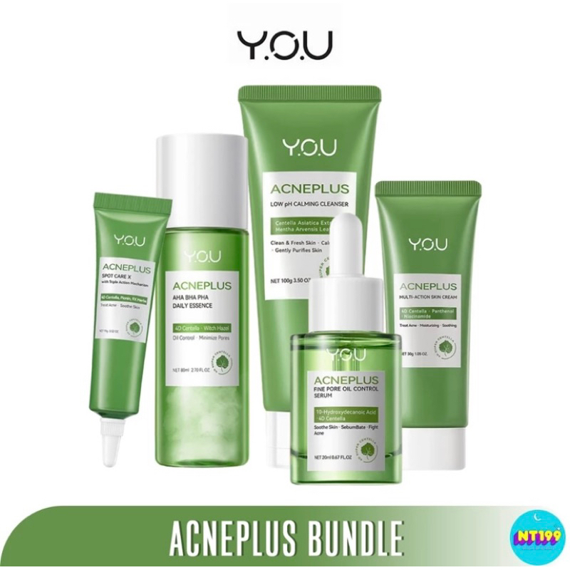 YOU AcnePlus Acne Care Solution Package | Skincare Package