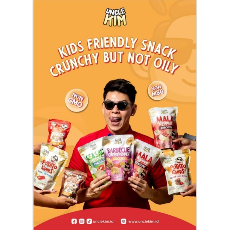 

UNCLE KIM POTATO CHIPS (SEASALT, BBQ, SOUR CREAM)
