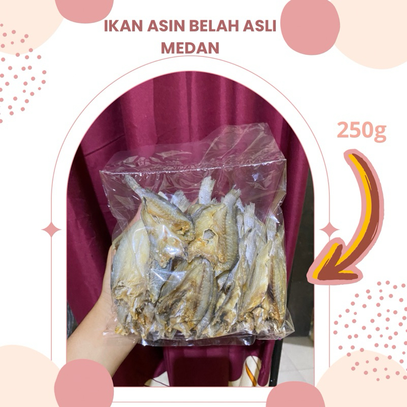 

Ikan Asin Belah 250g