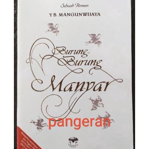 Bonus Burung burung manyar Y B Mangunwijaya