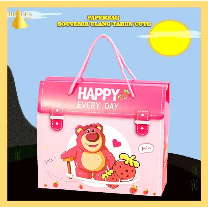 

paper bag ulang tahun bungkus kado ulang tahun hampers goodybag