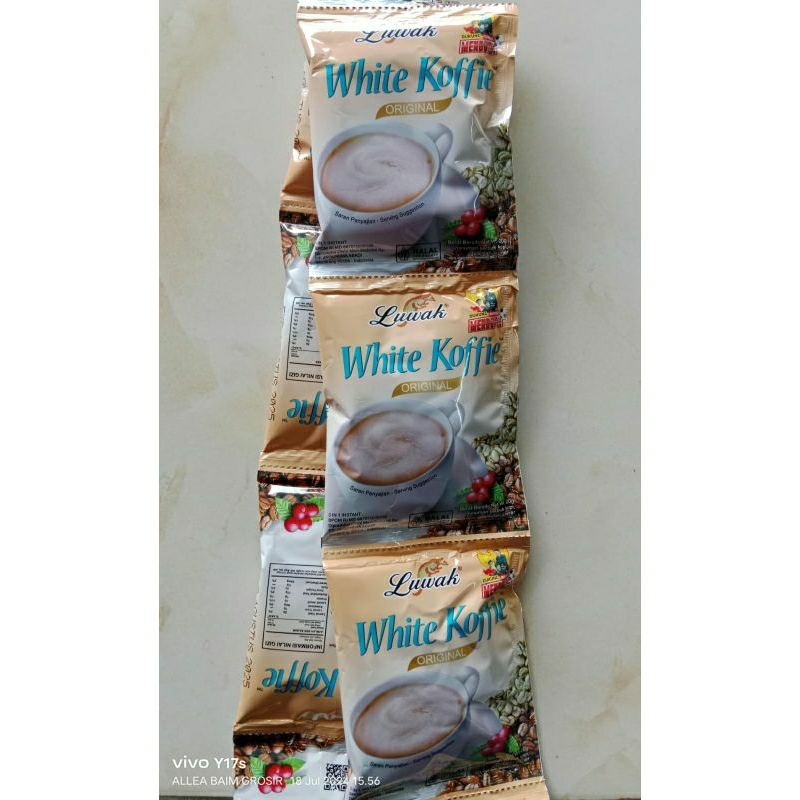 

WHITE COFEE.20 G