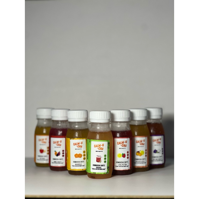 

kombucha shot set 7 hari