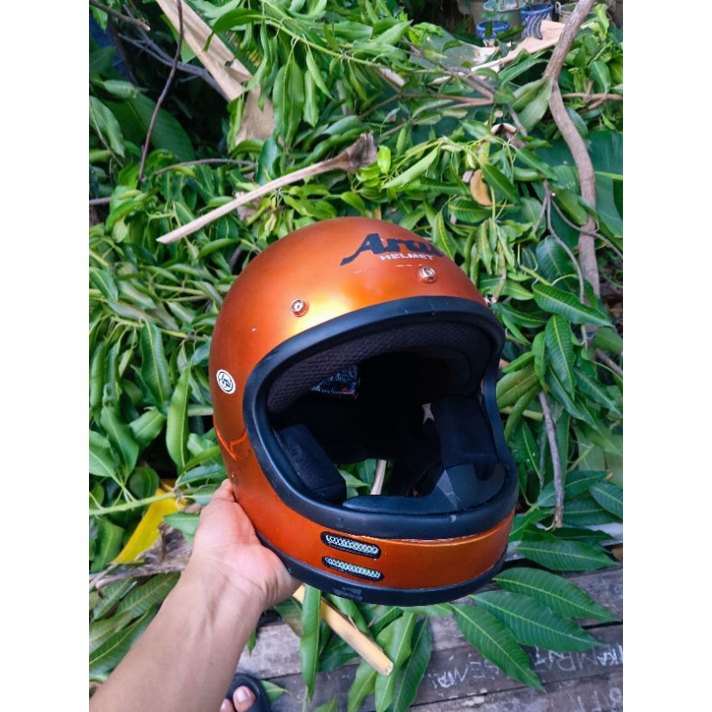 Helm trx custom shoei Glamster logo Arai