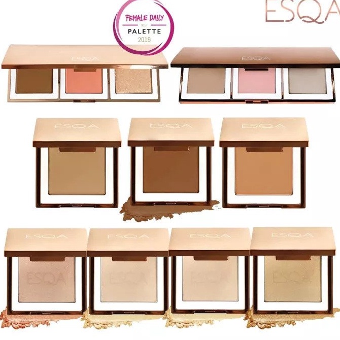 Murah Terlaris  ESQA Trio Goddess Cheek Palette ESQA Goddess Cheek Palette ESQA Cheek Palette ESQA P