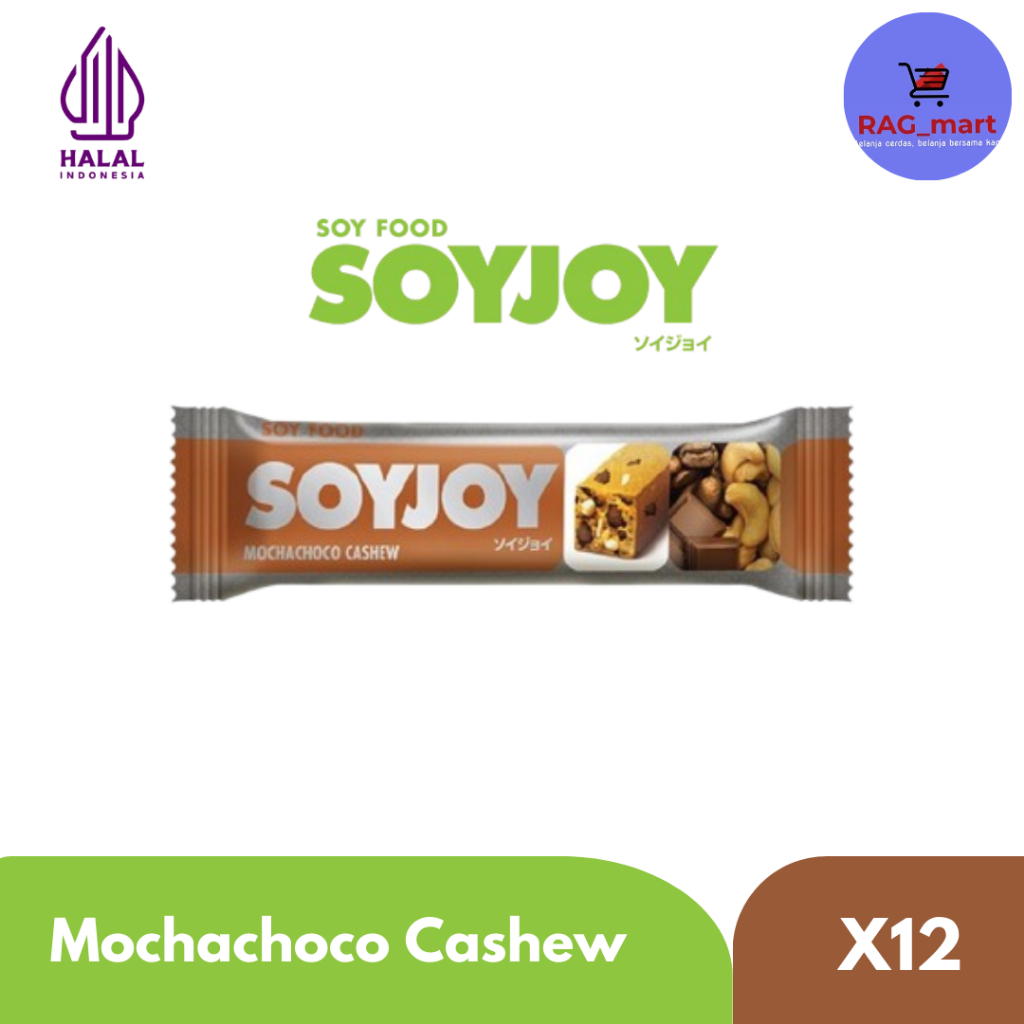 

SOYJOY Mochachoco Cashew - (1 Box/12 Pcs)