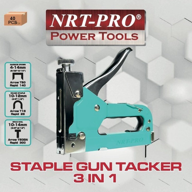 

Best Product Staple GunStaples Tembak 3 in 1 Bisa 3 Jenis Staples Alat Perkakas NRTPRO