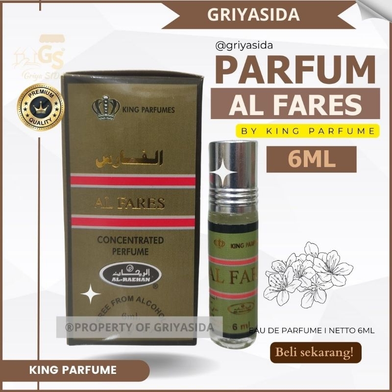 Parfum Alfares 6ml alraehan aroma al fares al raehan mirip al rehab parfum Harga grosir PROMO