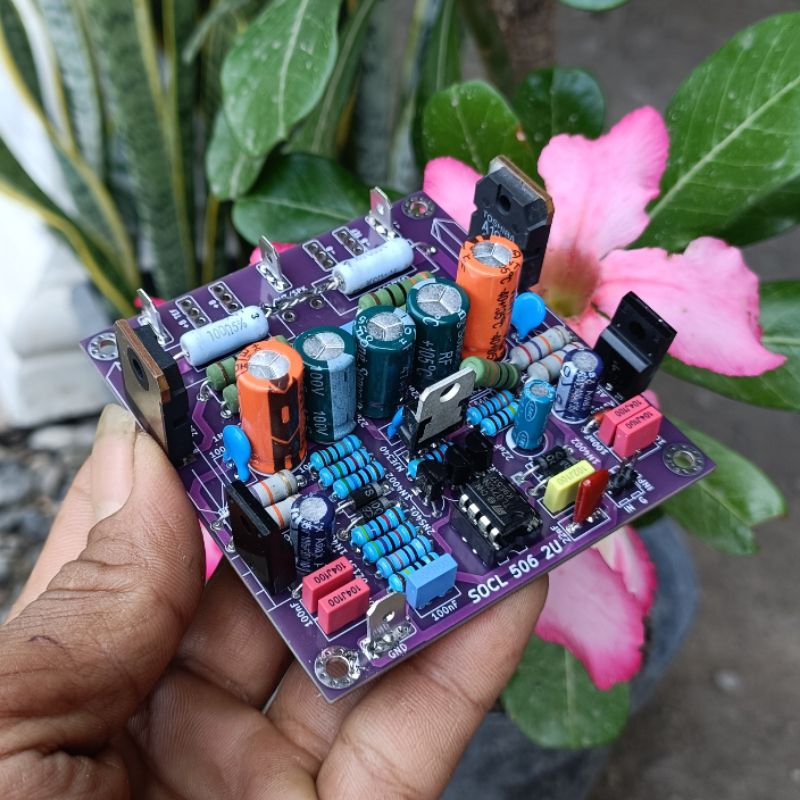 driver super Socl 506  pcb dobel layer tef dan non tef modif mid high lantang vocal dan jernih kuali