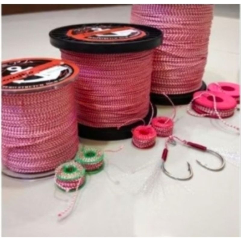 3 Meter / 1 Meter Benang Kevlar Aneka Warna Assist Line Micro Jig Menang Kevlar Assist Line 50Lbs 70