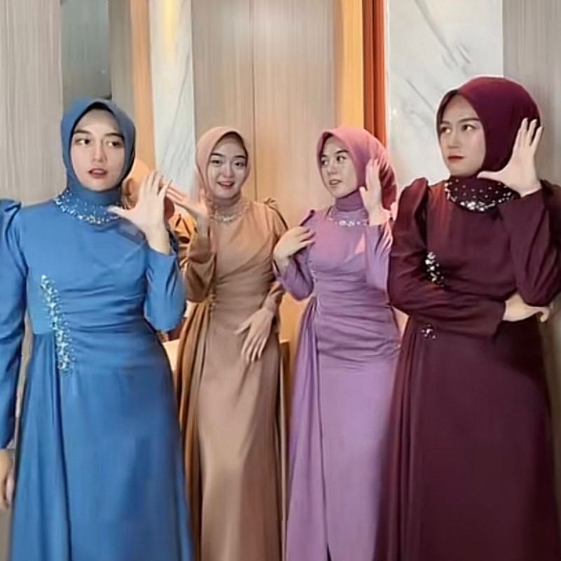 florita dress- dress duyung-dress kondangan-dress wisuda