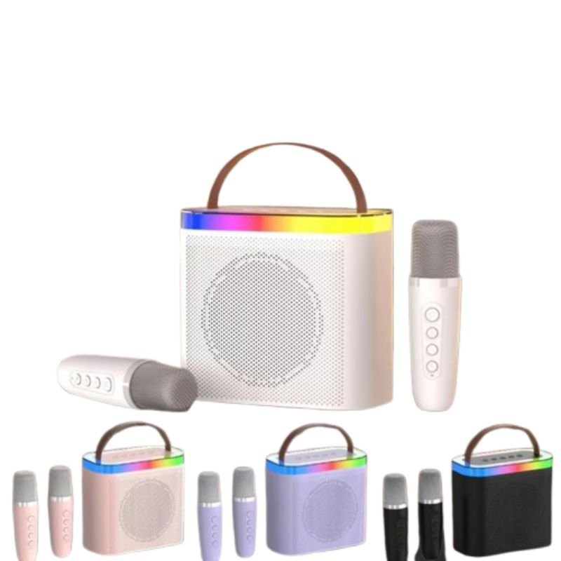 speaker wireless bluetooth double mic goojodoq