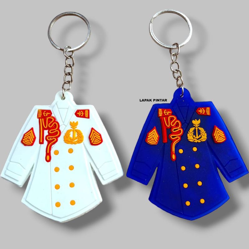 Gantungan Kunci Karet Akademi Angkatan Laut