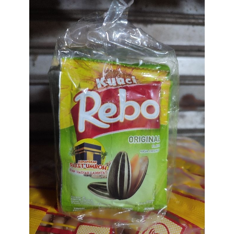 

Kuaci Rebo Rasa Original Isi 20pcs