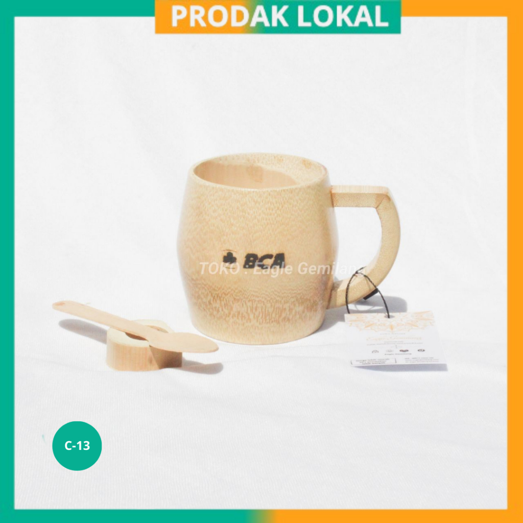 Gelas Cangkir Bambu Unik / Kerajinan tangan Dari Bambu