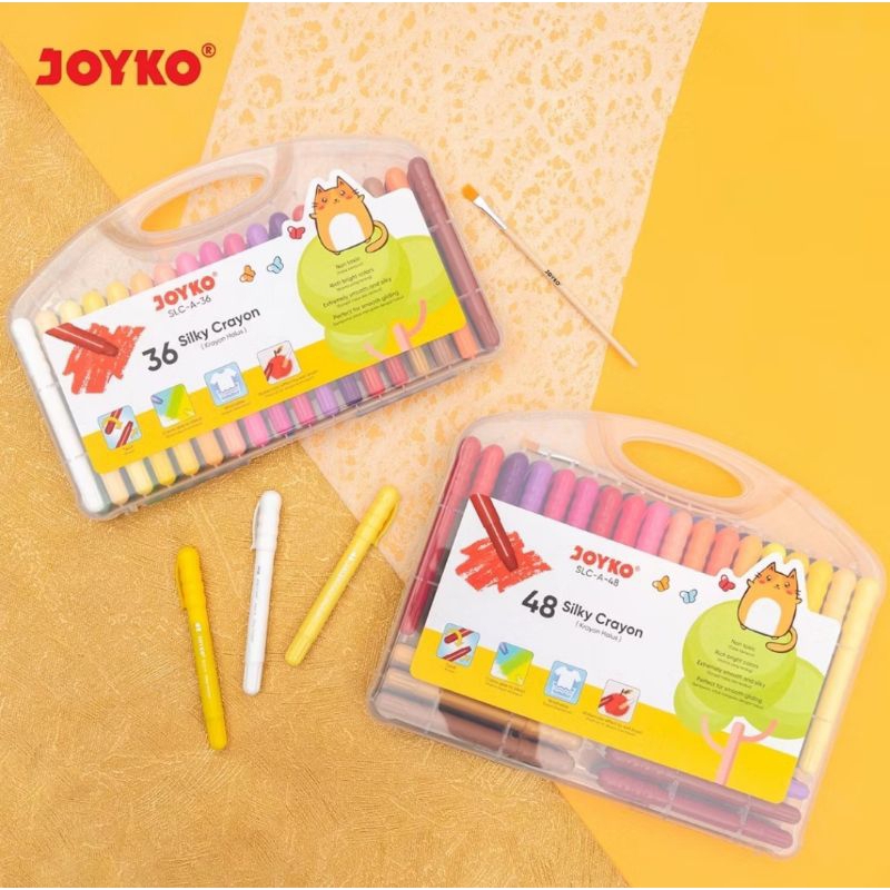 

JOYKO twist silky crayon/ gel crayon isi 48 warna