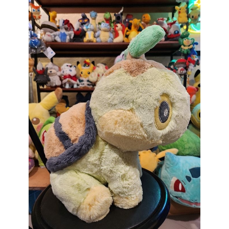 boneka pokemon fuwa fuwa turtwig ( pokemon plush fuwa fuwa turtwig ) pokemon center 2022
