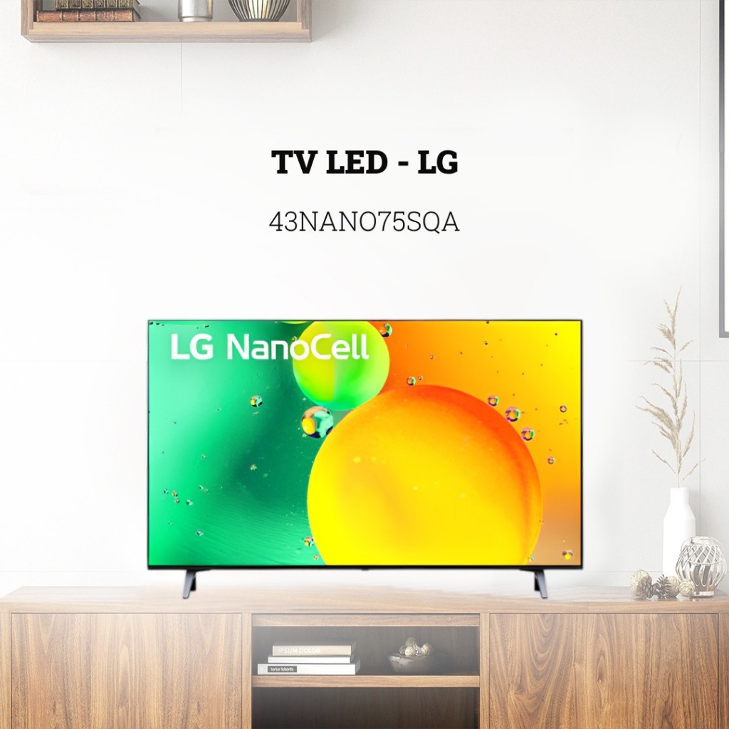 LG SMART TV 43 inch 43NANO75SQA