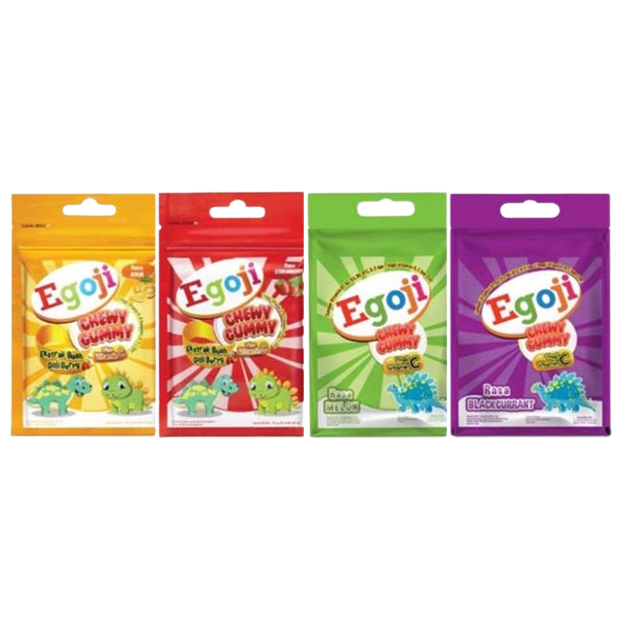 

Egoji Chewy Gummy Sachet @10 Butir / Egoji / CHEWY GUM