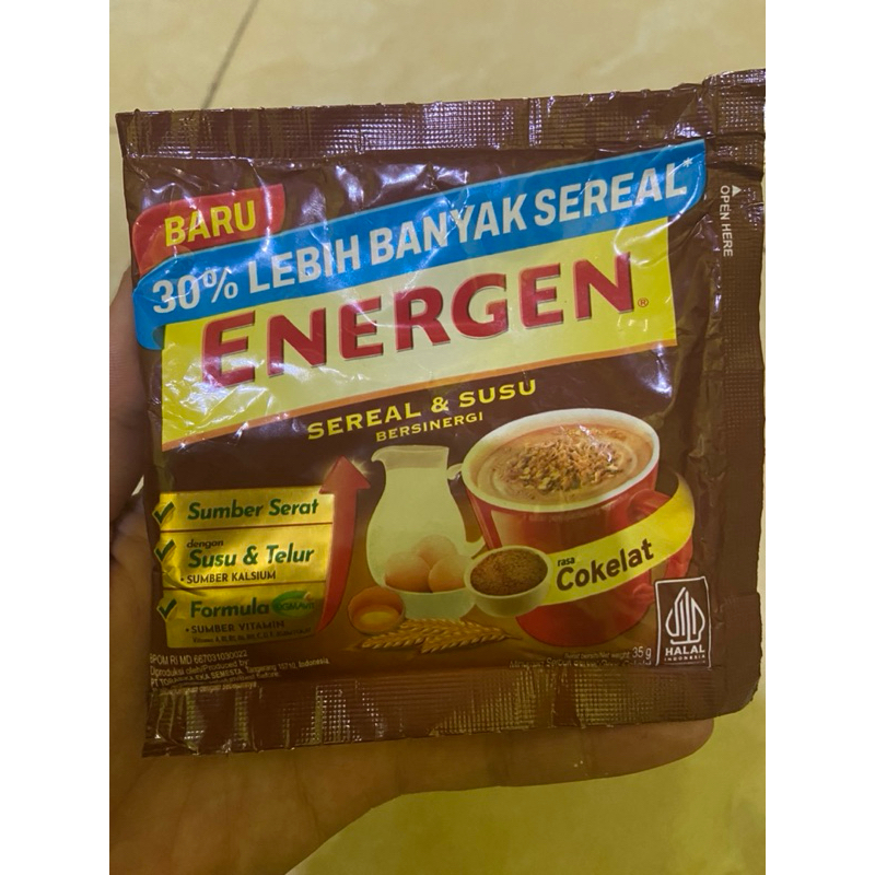 

sereal susu energen rasa coklat 5pcs