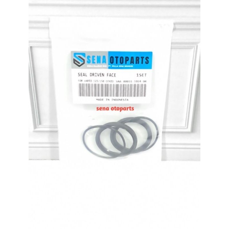 Seal Pully Sil Poly Seal Driven Face Secondary Set Vario 125 150 Genio KN7 ORIGINAL SENA OTOPARTS