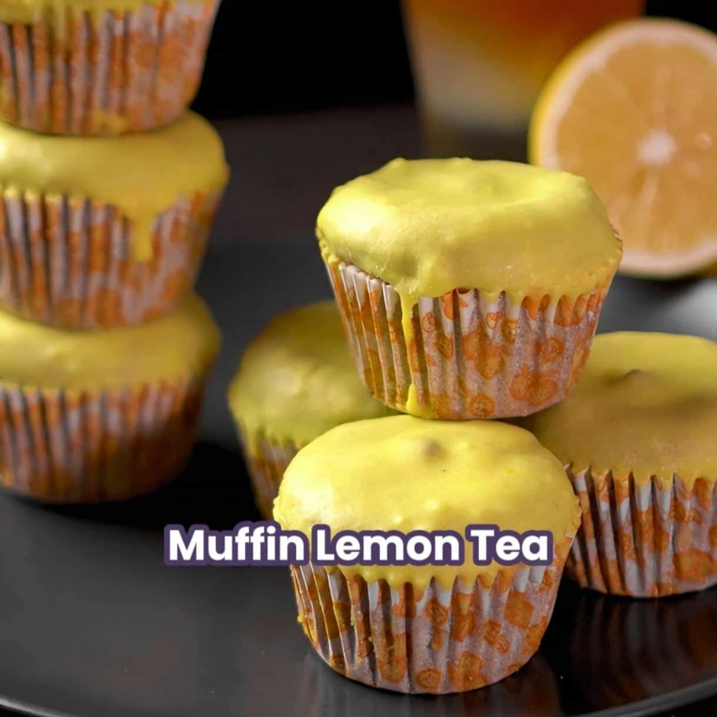 

CEMILAN KETO LEMON TEA MUFFIN No sugar / No gluten / Low carb / Rendah karbo / Bebas gula / Bebas tepung / Keto friendly / Kue diet / Cemilan diet