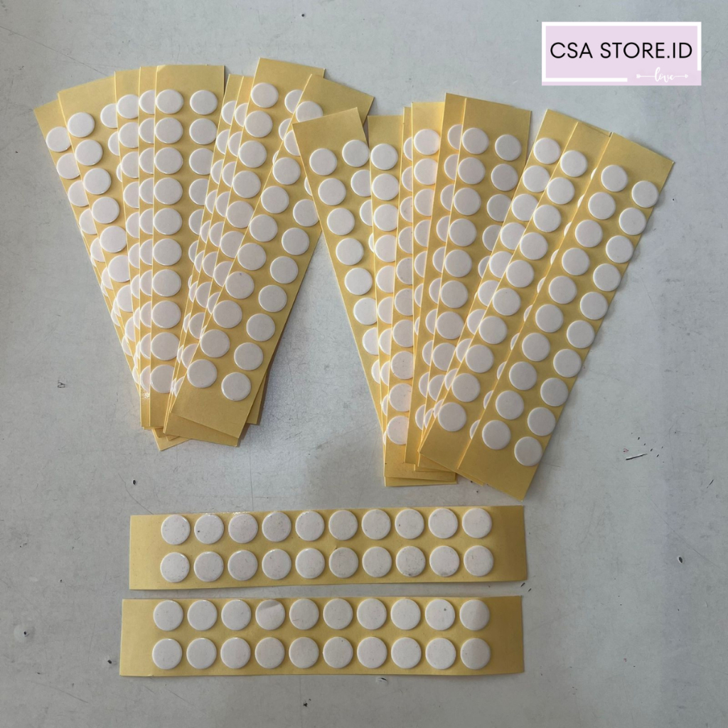 

Double Tape Bulat Tempelan Dekorasi Acara Pernikahan / Lamaran / Ulang Tahun