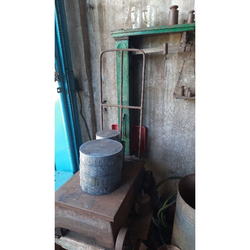 Besi plat bulat tebal 50mm diameter 260mm 1pcs