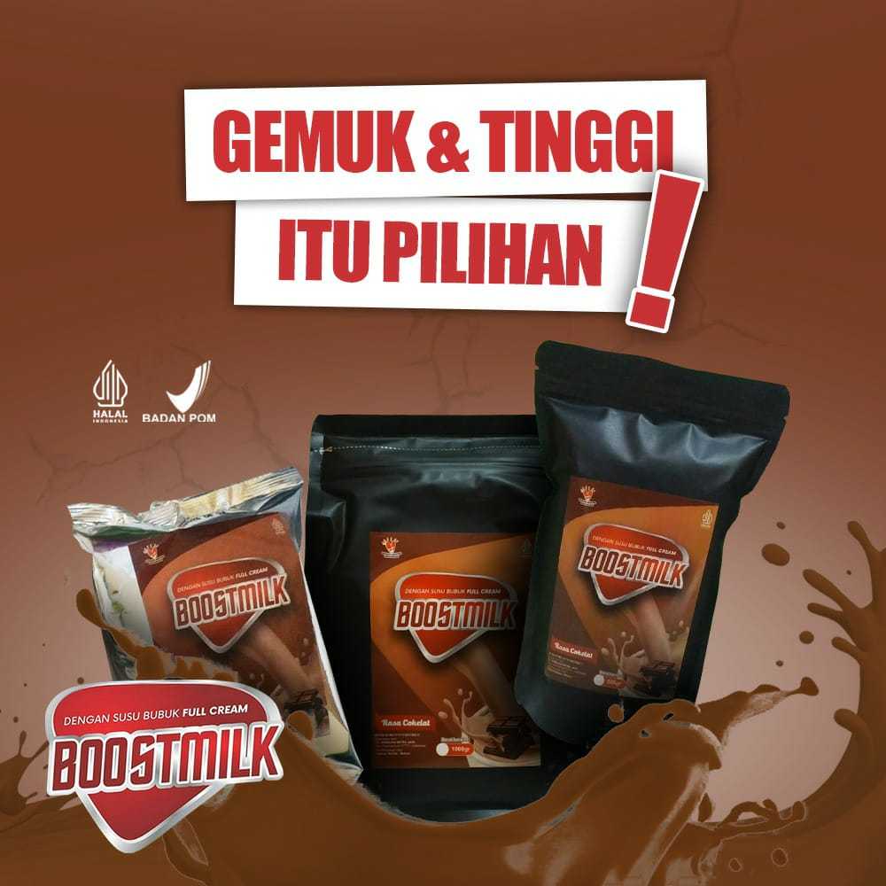 

SUSU GEMUK PLUS TINGGI BADAN BOOSTMILK COKLAT 1kg